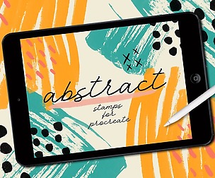 ABSTRACT STAMPS FOR PROCREATE