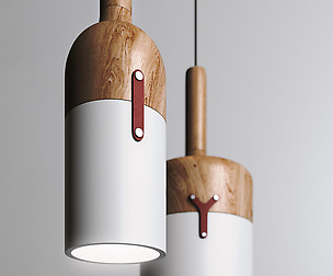 Nut ceiling pendant