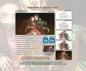 Tanjirou & Nezuko Pack