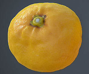 Photogrammetry_fruit_mandarin
