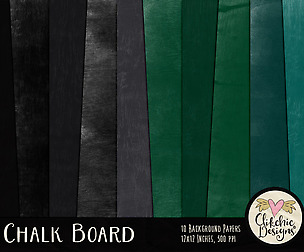 Chalk Board Textures Pack