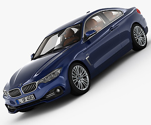 BMW 4 Series Coupe F32 (Luxury Line) 2014