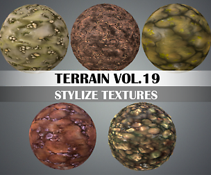 Stylized Dirt Vol.19 - Hand Painted Texture