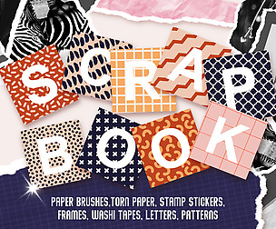 SCRAPBOOK PROCREATE BRUSHES