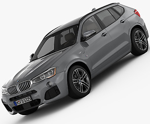 BMW X3 F25 M Sport Package 2015