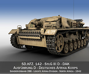 StuG III - Ausf.D - DAK