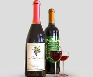 wine bottle