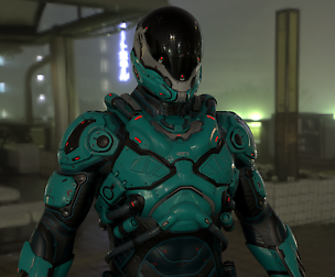 Futuristic Soldier