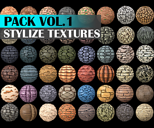 Stylized Texture Pack - VOL 1