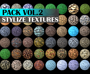 Stylized Texture Pack - VOL 2
