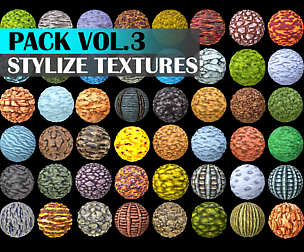 Stylized Texture Pack - VOL 3