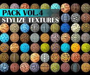 Stylized Texture Pack - VOL 4