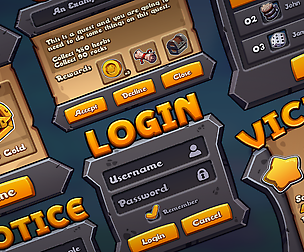 Cute RPG UI Kit