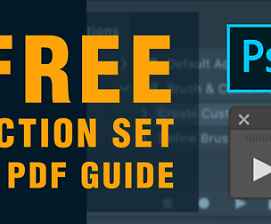 2 Free Time-saving Photoshop Actions