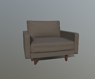 Soft armchair