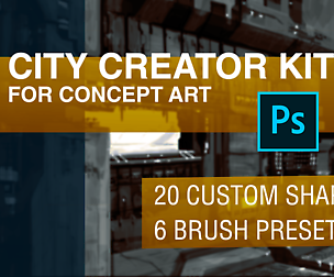 City Creator Kit - Custom Shapes & Brush Presets