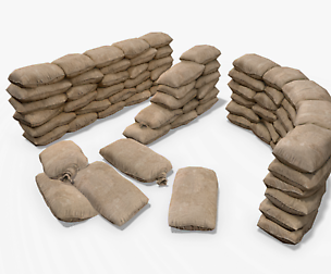 Sandbags and Barricades Collection