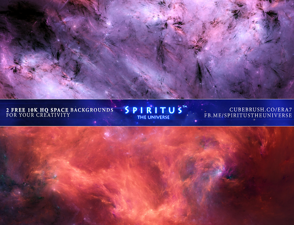2 FREE 10K HQ SPACE BACKGROUNDS - PACK 88