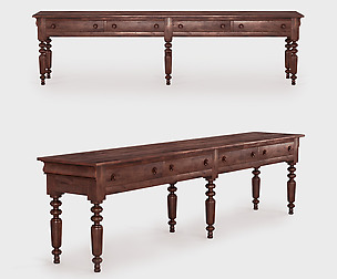 French 19th Century Console Table