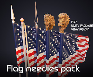 Flag Needles Pack