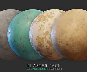 Substance Designer | Plaster Pack - Non Commercial