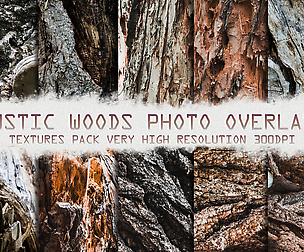 Digital Paper Rustic Natural WOODS Scrapbook