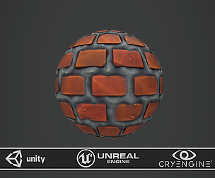 Stylized Sloppy Bricks