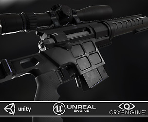 DVL-10 M2 URBANA and March Tactical 3-24x42 FFP