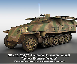 SD.KFZ 251/7  - Assault Engineer Vehicle - 542
