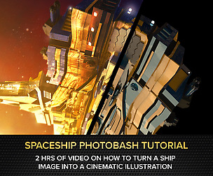 Spaceship Photobash Tutorial