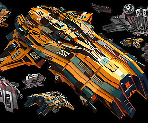 BUNDLE: Spaceship Image Pack 001 + 2hr Tutorial