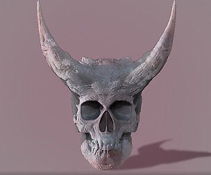 Skeleton King Skull