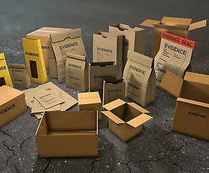 Crime Scenes: Evidence Packages and Boxes