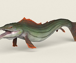Game Ready Realistic Pike Fish