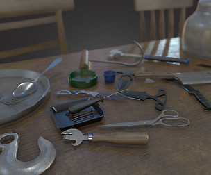 Garage stuff  props pack