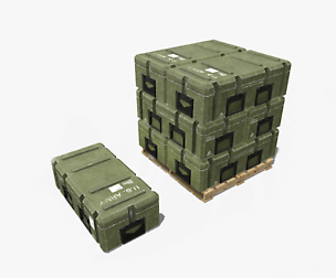 Military Weapon Crate
