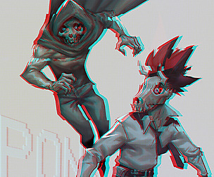 Comicart+glitch