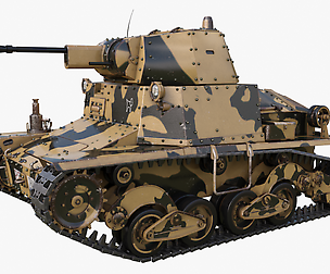 Tank L6 40 Camouflage Ansaldo Fiat Italian MR