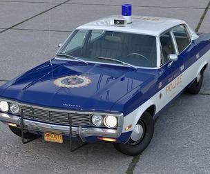 AMC Matador Police Cruiser 1972