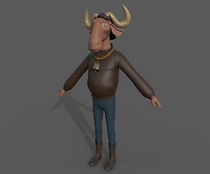 Cow-cartoon