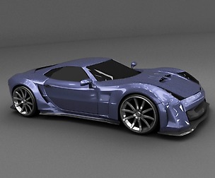 GT sports car concept