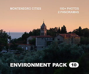 EP10 / Montenegro Cities — photo reference pack