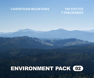EP02 / Carpathian Mountains II — photo reference pack