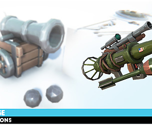 Edge - Stylized Weapons FOR UNREAL AND UNITY3D