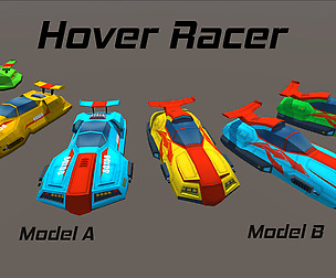 2 Hover racer 3D models