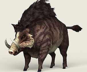 Game Ready Fantasy Boar