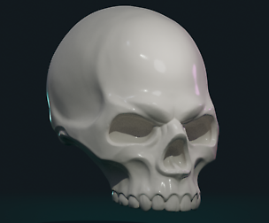 Stylized Skull