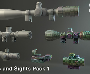 Scopes and Sights Pack 1