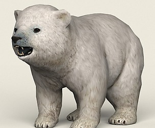 Game Ready Polar Bear Cub