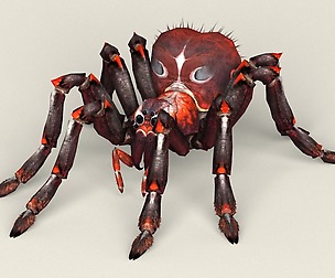Game Ready Fantasy Spider